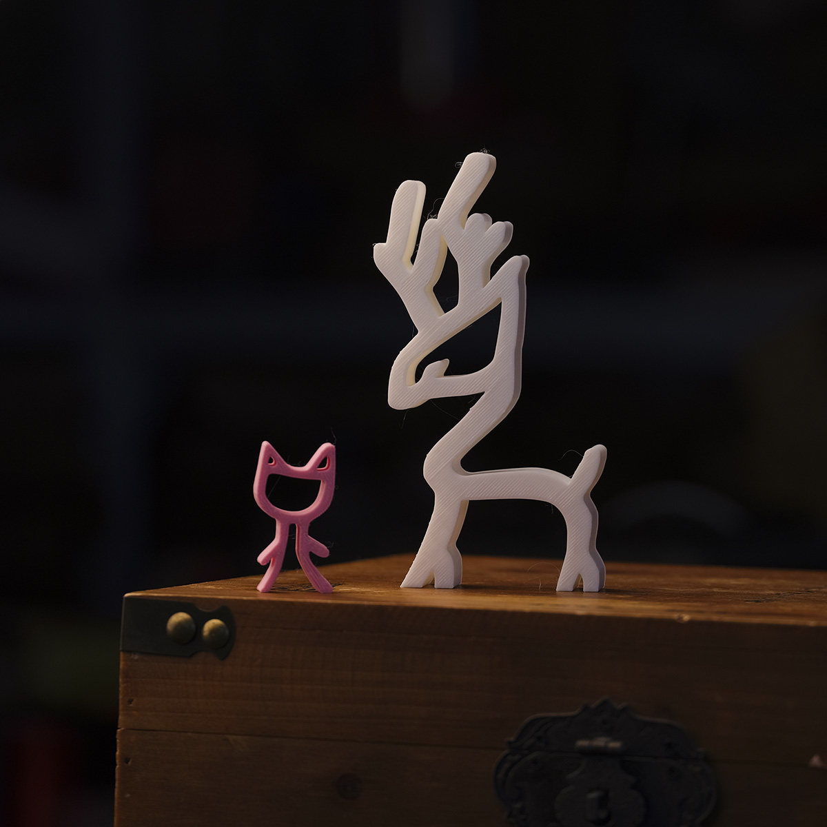 甲骨文汉字文创定制3D打印繁体影视装饰道具百变桌面礼品摆件,淘宝优惠券,粉丝福利购,淘宝优惠卷