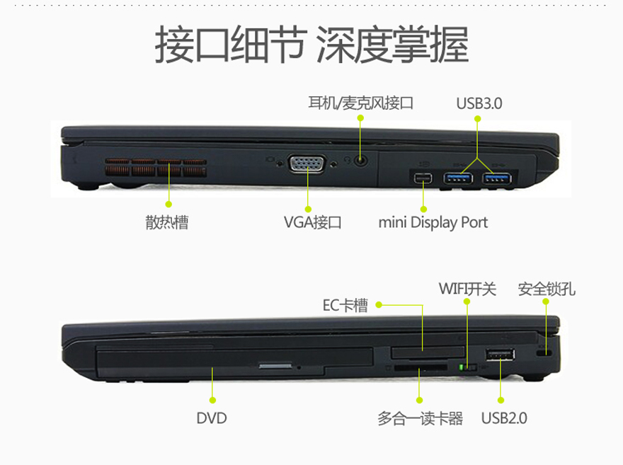 Thinkpad T430商务I7独显四核游戏本手提S笔记本电脑530 14寸540P - 图2