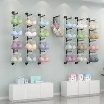 Lingerie Hooks Bra Show Shelves Iron Art Underwear Rack Wall Combo Lingerie Shop Wall-mounted Bra Rack O