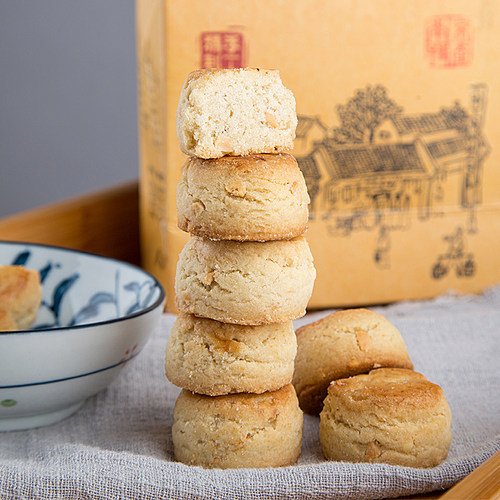 金陵十二钗 南京特产零食桂花核桃酥松子仁素酥 - 图1