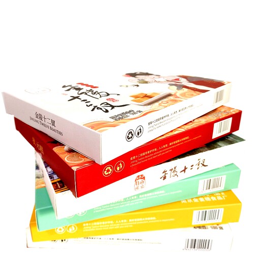 江苏南京特产金陵十二钗糕点礼盒地方特产零食小吃六盒组合大礼包 - 图0