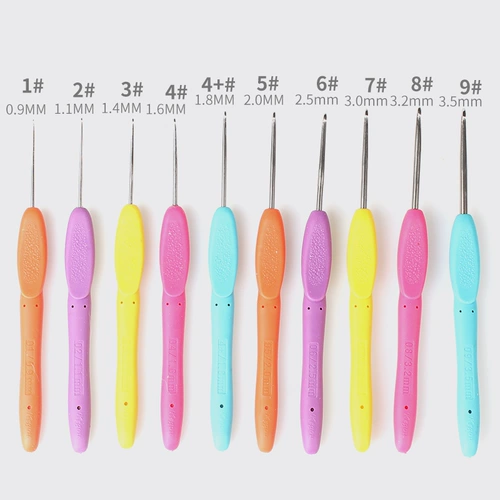 Крючок для вязания ручной работы, плетеная иголка, полный комплект