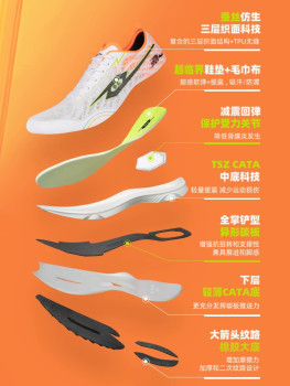 Catapult Dark Horse 3rd Generation Full Palm Carbon Plate Running Shoes 3rd Generation Air Cushion Official Flagship Store ເທກໂນໂລຍີກິລາເກີບແລ່ນ