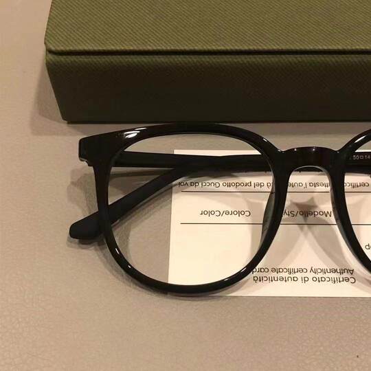 2025 High-profile, no-nonsense face shape, no makeup, super white, ultra-light round frame glasses for myopia, can be equipped with anti-blue light prescription