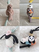 Felt pendant bag hanging gift custom ~ joint new seal panda Hedgehog Corra Penguin ~ small amount of spot