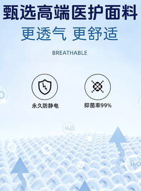 高端手术室医生护士帽定制LOGO