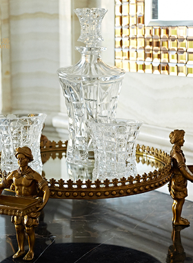 凤凰美居铜托盘铜铸欧式