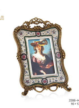 凤凰美居新品相框台面装饰摆件电视柜展示柜床头柜精美摆台百搭