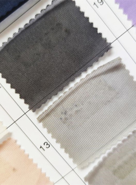 超柔经编布 现货 细密四边面高弹力性涤氨针织经编网布内衬里布料