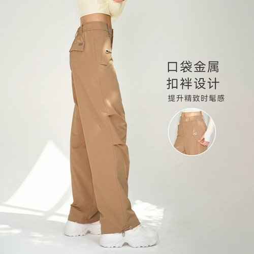 【软壳伞裤】户外工装裤春夏女宽松运动休闲长裤PT007 | 粒子狂热 - 图3