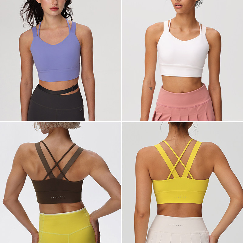 【限时折扣】QQ一体杯运动内衣高强软弹瑜伽健身跑步braBR224,淘宝优惠券,粉丝福利购,淘宝优惠卷
