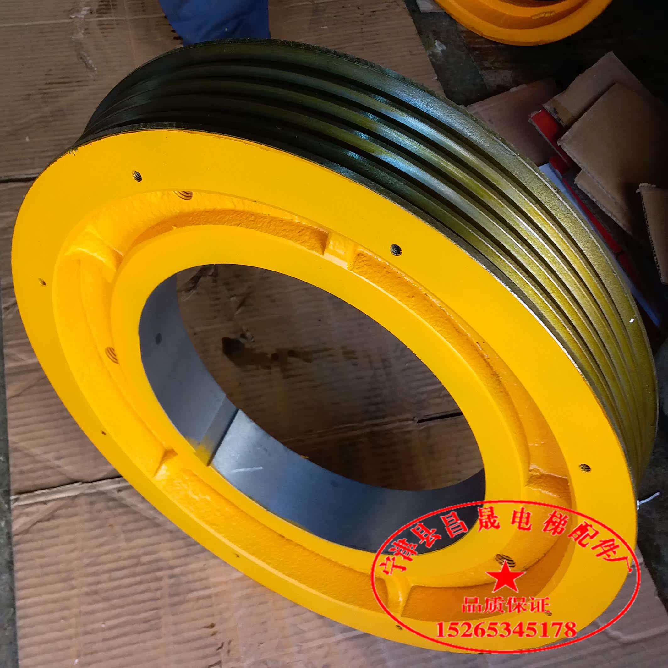 电梯配件曳引机广州上海永大日立曳引轮560*5*10厂家直销品质保证