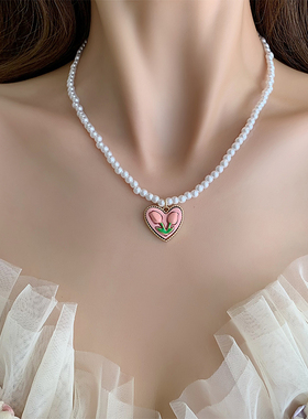 合金亚克力珍珠女甜美温柔