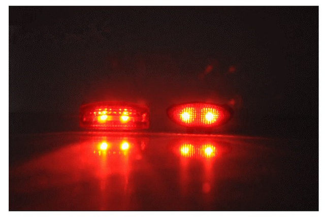Rechargeable Solar Night Riding Warning Dead Flying Bicycle Tail Light