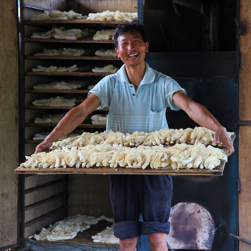 海伶山珍|青川长裙竹荪50G干货农家自种特产竹菌山珍菌子煲汤-图2