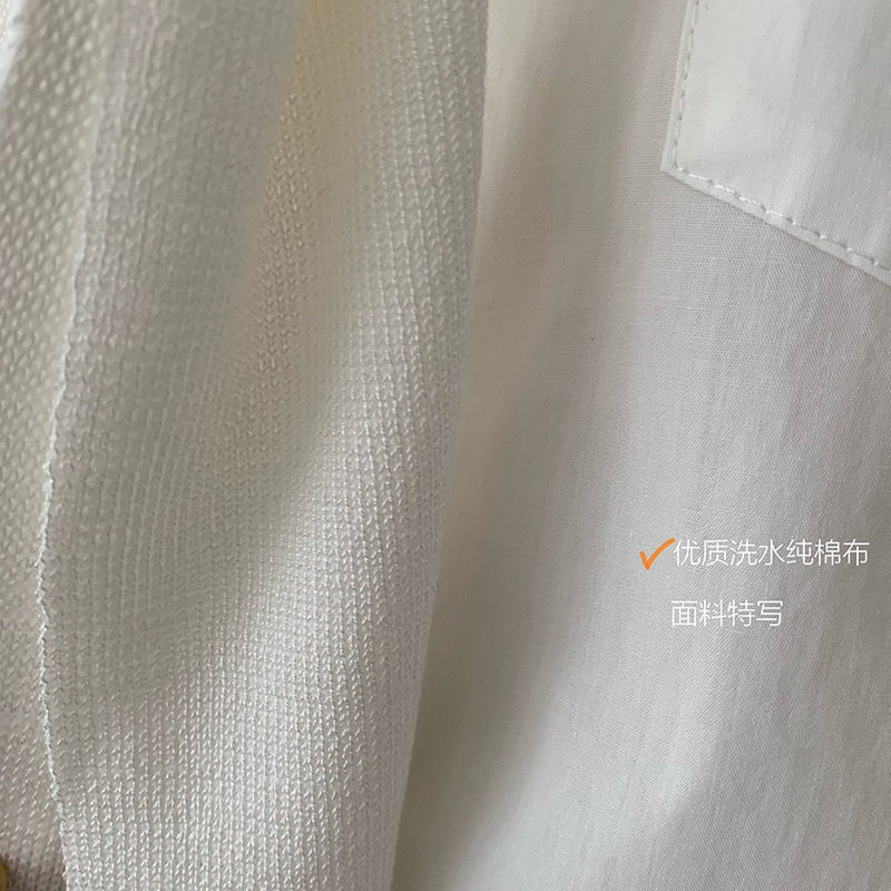 搭配针织披肩衬衫两件套女秋季实拍图翻领单排扣叠穿长袖衬衣,淘宝优惠券,粉丝福利购,淘宝优惠卷