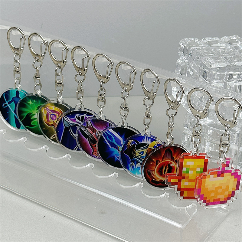 王者荣耀挂件MC我的世界不死图腾挂件王者荣耀复活甲名刀保命挂件全套书包挂件