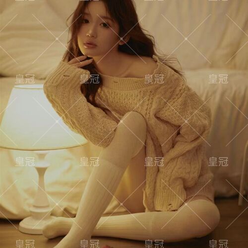 影楼个人写真服装甜美少女生日主题氛围高级感清新艺术照摄影毛衣 - 图1