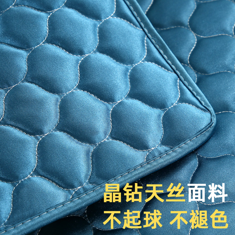 晶钻天丝沙发垫四季通用防滑坐垫子沙发套罩靠背巾简约加厚毛绒冬,淘宝优惠券,粉丝福利购,淘宝优惠卷