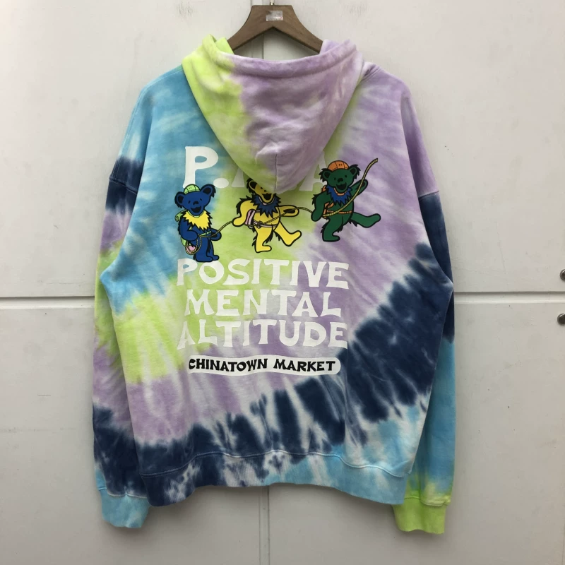 Косухи в стиле ретро с Cartoon, мужская куртка, с медвежатами, oversize