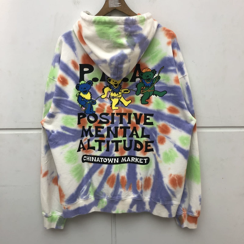 Косухи в стиле ретро с Cartoon, мужская куртка, с медвежатами, oversize