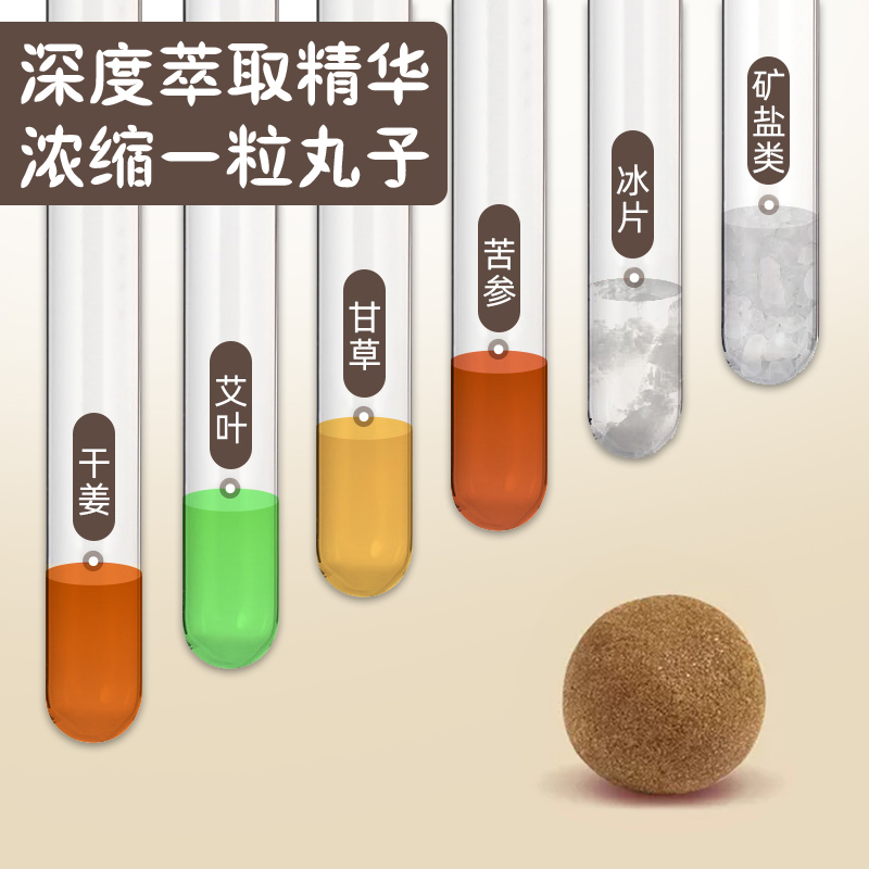茁美化妆品旗舰店泡脚球暴汗丸草本足浴包艾草艾叶生姜藏红花粉精油泡脚香祛濕宫寒1