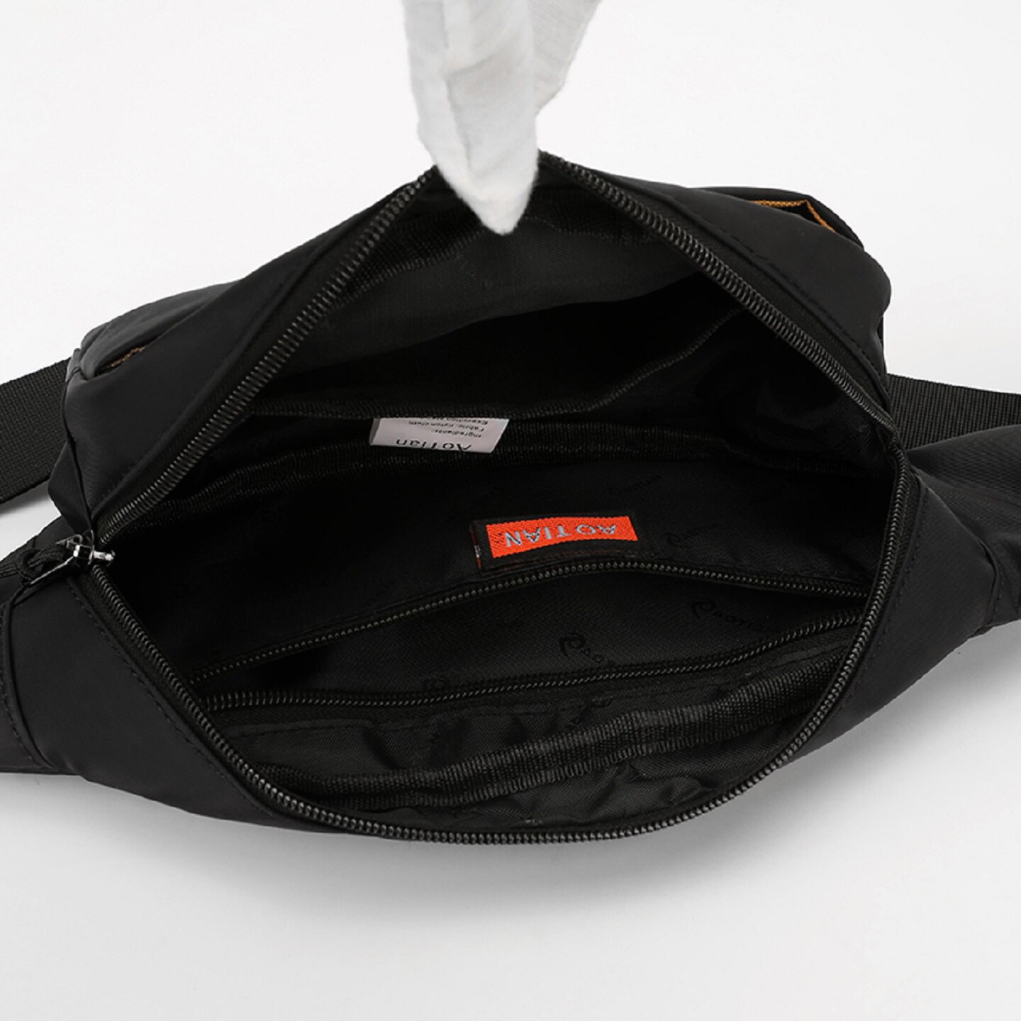 Multifunctional waist bag for men, lightweight casual travel carry-on small shoulder bag, outdoor sports cycling waist bag, crossbody chest bag