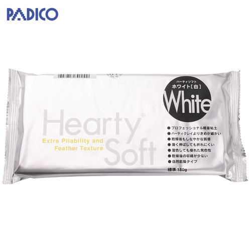 日本进口 padico帕蒂格 Hearty Soft 轻量石塑粘土 超轻黏土200克 - 图3