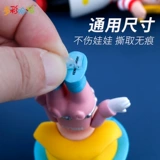 Кукла, фигурка, прозрачный двусторонний скотч, фиксаторы в комплекте, не оставляет следов