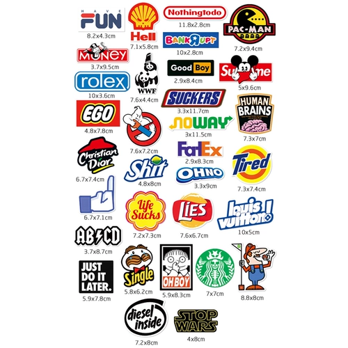 Мультяшный чемодан, ноутбук, кофейная водонепроницаемая наклейка со стаканом, наклейки, в американском стиле, с печатью вашего логотипа