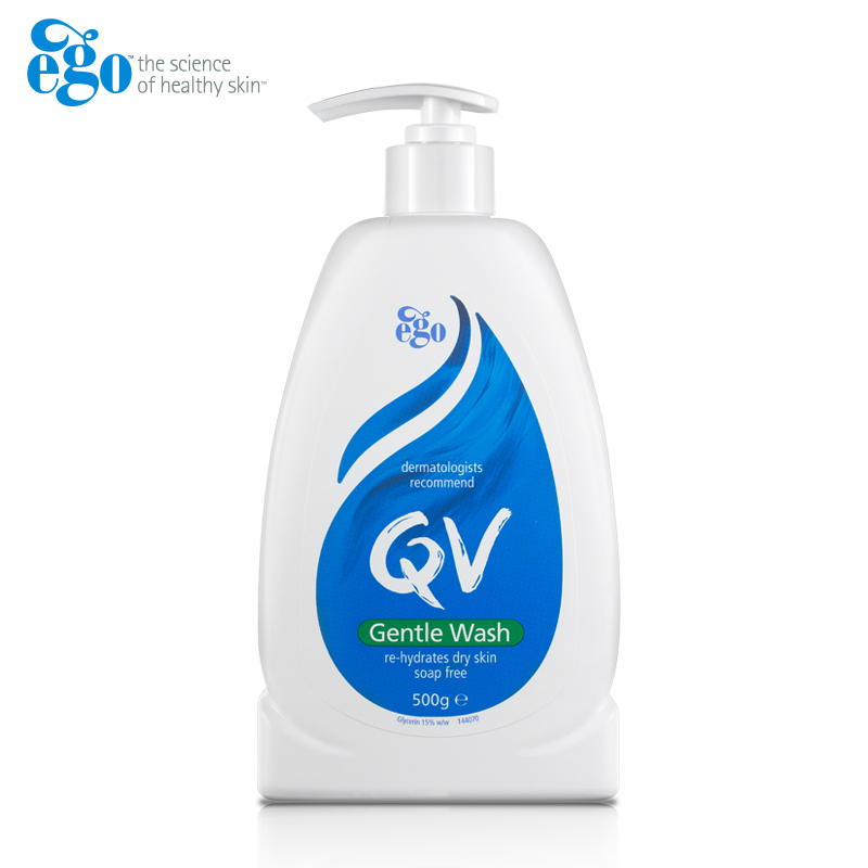 Ego QV意高澳洲进口氨基酸保湿补水洁面级温和沐浴露孕妇可用500g