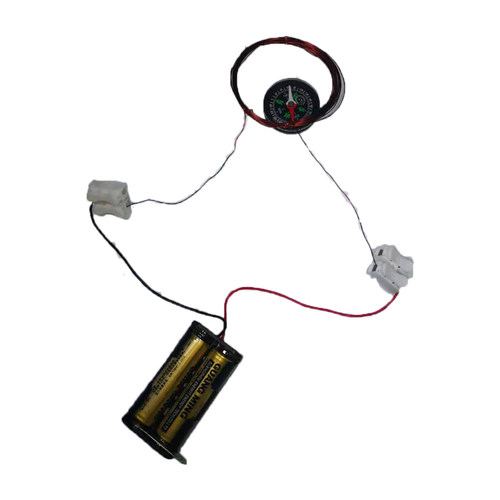 stem 探究 奥斯特 电生磁实验 电流的磁效应实验 diy手工 - 图3