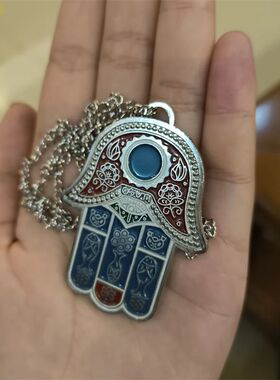 《万里归途》张译宗大伟护身符项链挂坠影视周边高级感复古毛衣链