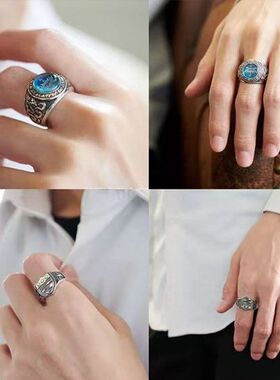 动漫家庭教师HITMAN REBORN!彭格列家族周边戒指可调节指环饰品