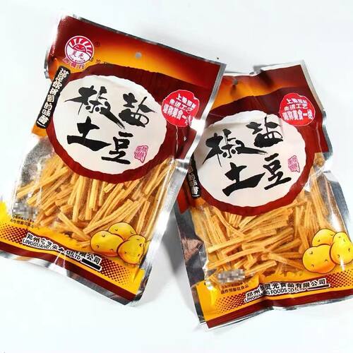 新品特惠 灵光椒盐土豆条30袋*38g脆薯条休闲膨化零食大礼包年货 - 图2