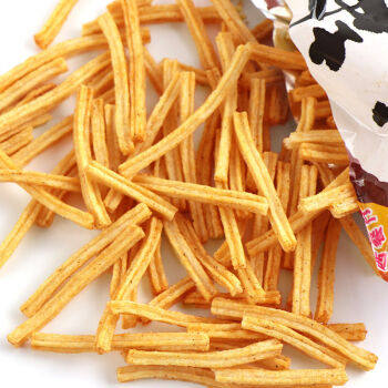 新品特惠 灵光椒盐土豆条30袋*38g脆薯条休闲膨化零食大礼包年货 - 图0