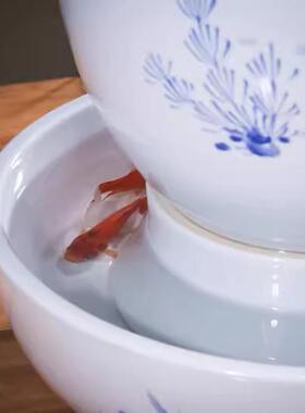 名家客厅景德镇纯手工陶瓷器