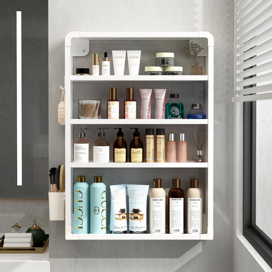 XinDaL punch-free wall-mounted bathroom storage rack