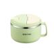 Use rice bowls and tableware to prepare meals in the canteen