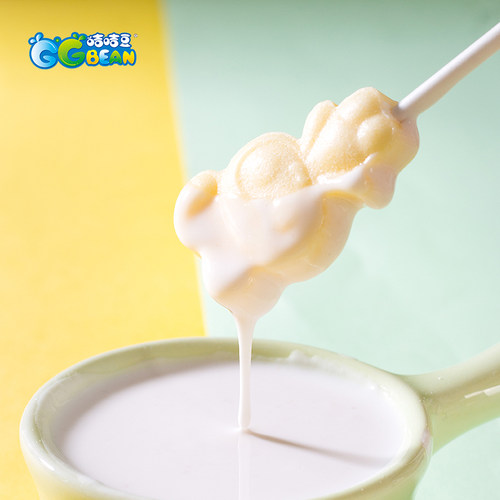 咭咭豆牛奶棒棒糖0添加蔗糖奶片牛初乳益生元牛乳棒儿童休闲零食 - 图3