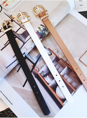 个性时尚潮人复古皮带式宽手镯pu皮革学生手镯手环韩版潮流饰品