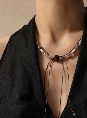 新中式国风爆款个性项链女款2025新款高级感轻奢禅意风长款配饰