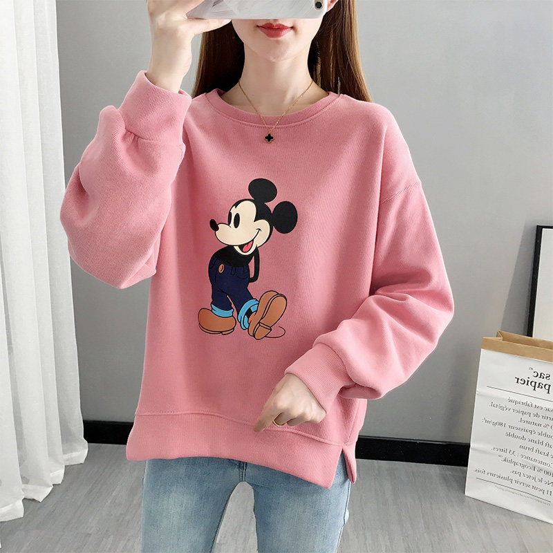 短款网红米奇2020年春季新款卫衣 欧慕蝶卫衣/绒衫