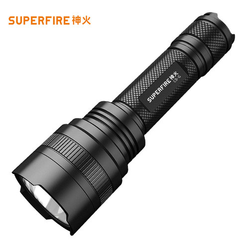 神火C8官方旗舰店超强光手电筒可充电超亮远射便携小户外超长续航 - 图3