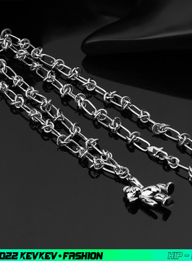 设计师系列荆棘小熊项链