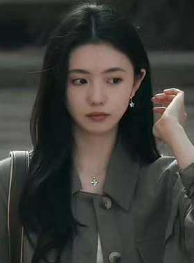 S999足银幸运四叶草项链