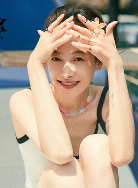 首发宋茜同款星星项链锁骨链