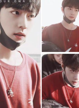 官方正品折耳情侣款项链