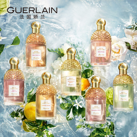 Guerlain/娇兰花草水语淡香水女士持久自然花香调礼盒套装正品