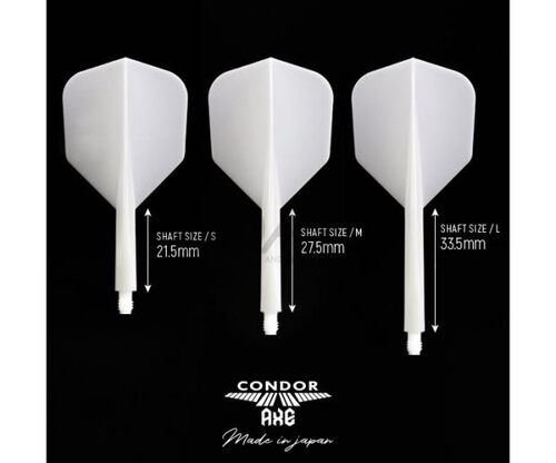 千里达 CONDOR【AXE】纯色 一体杆镖翼 不易变形 - 图0